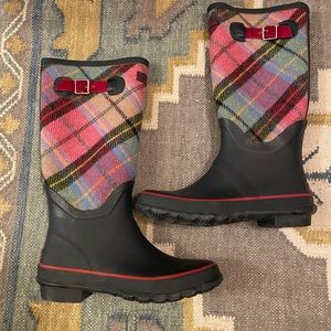 Ness Scotland Tartan Rain Boots
